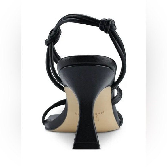 MARC FISHER Black Davia Square Toe Slingback sandal size 8 New - Picture 2 of 9